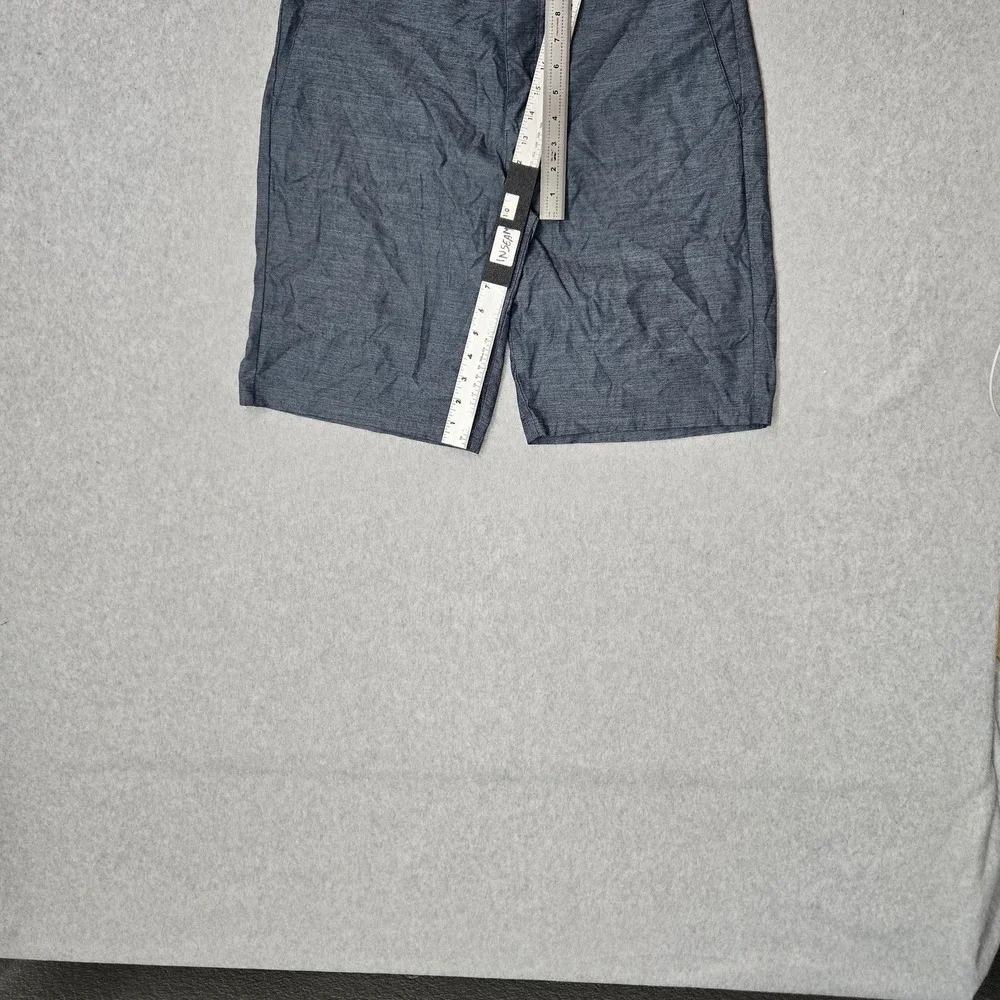 Hurley Men Shorts 33 Blue Chino Casual 10